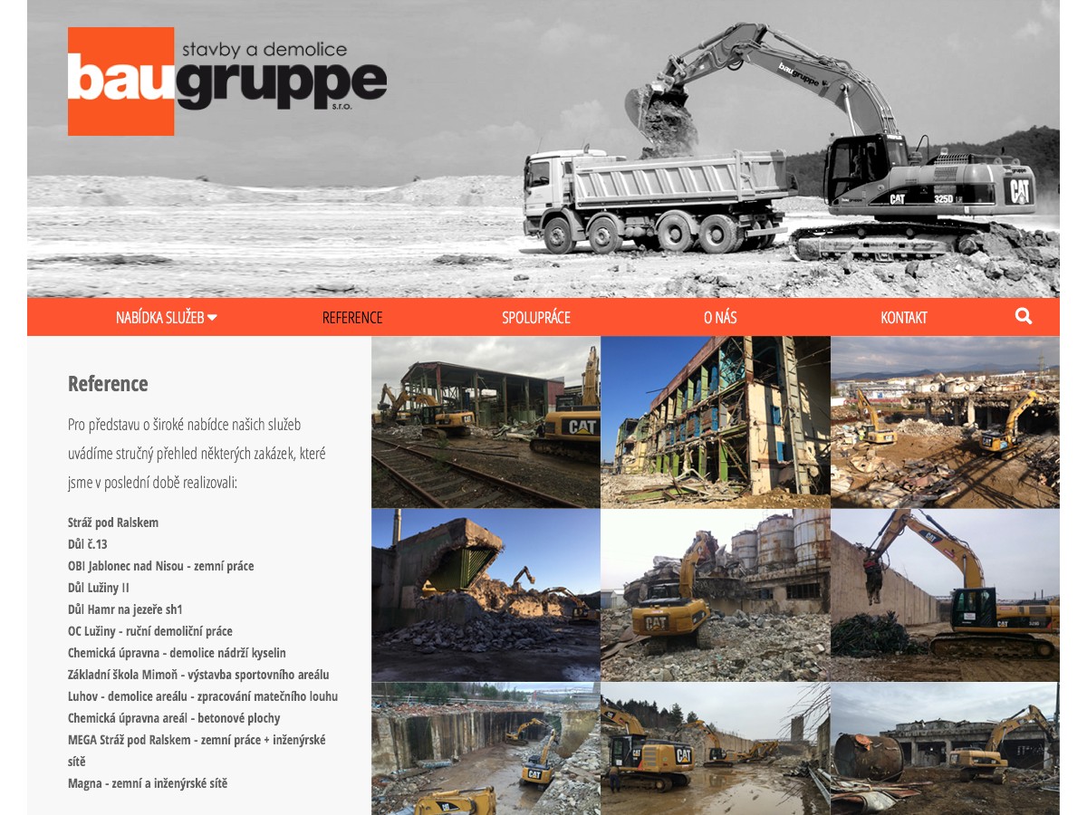 Náhled projektu Bau Gruppe 