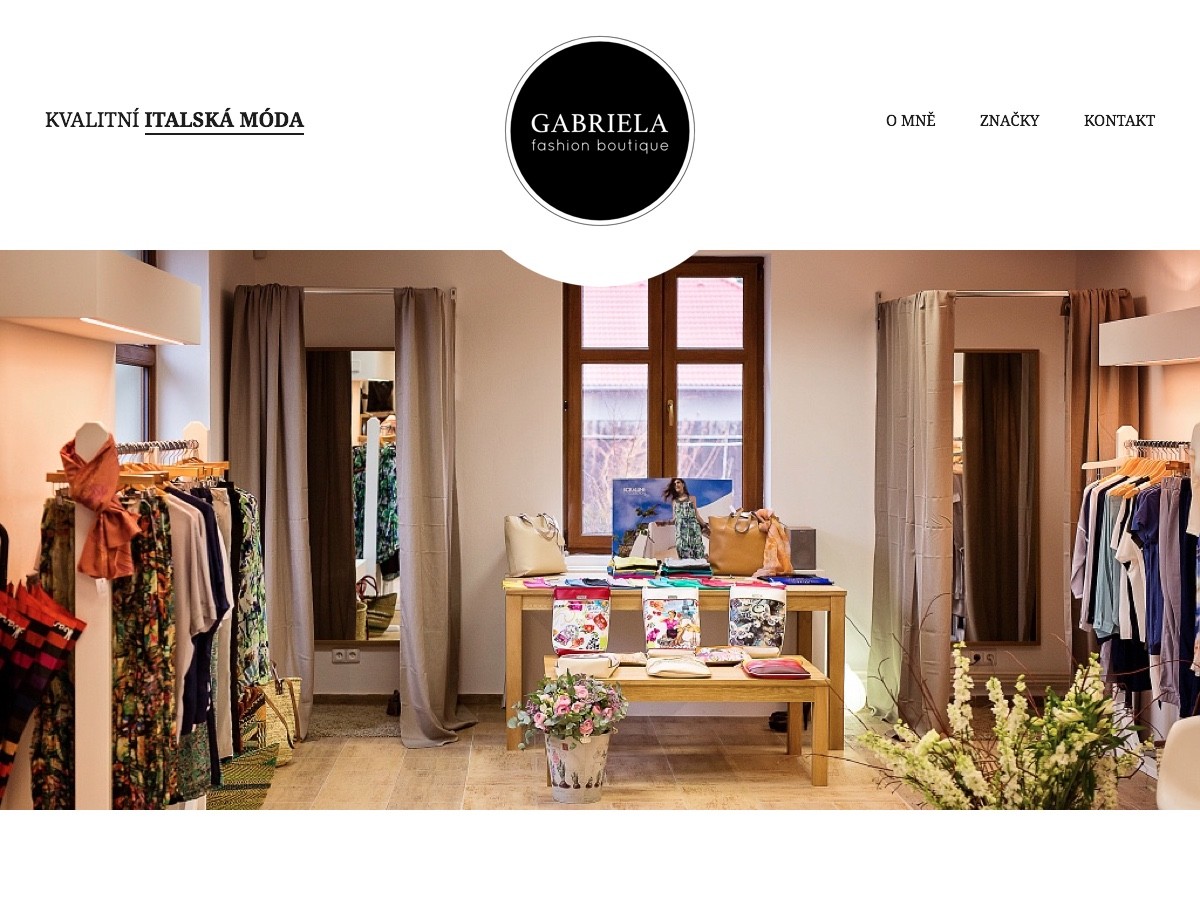 Náhled projektu Gabriela Fashion 