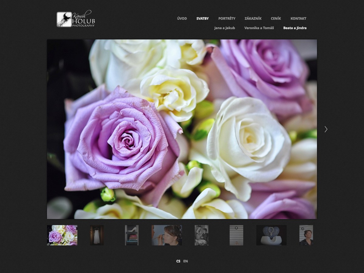 Náhled projektu Fotograf Kamil Holub 