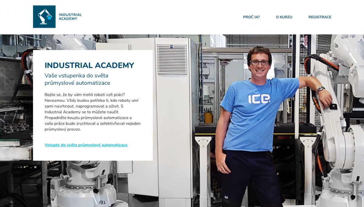 Náhled projektu Industrial Academy 