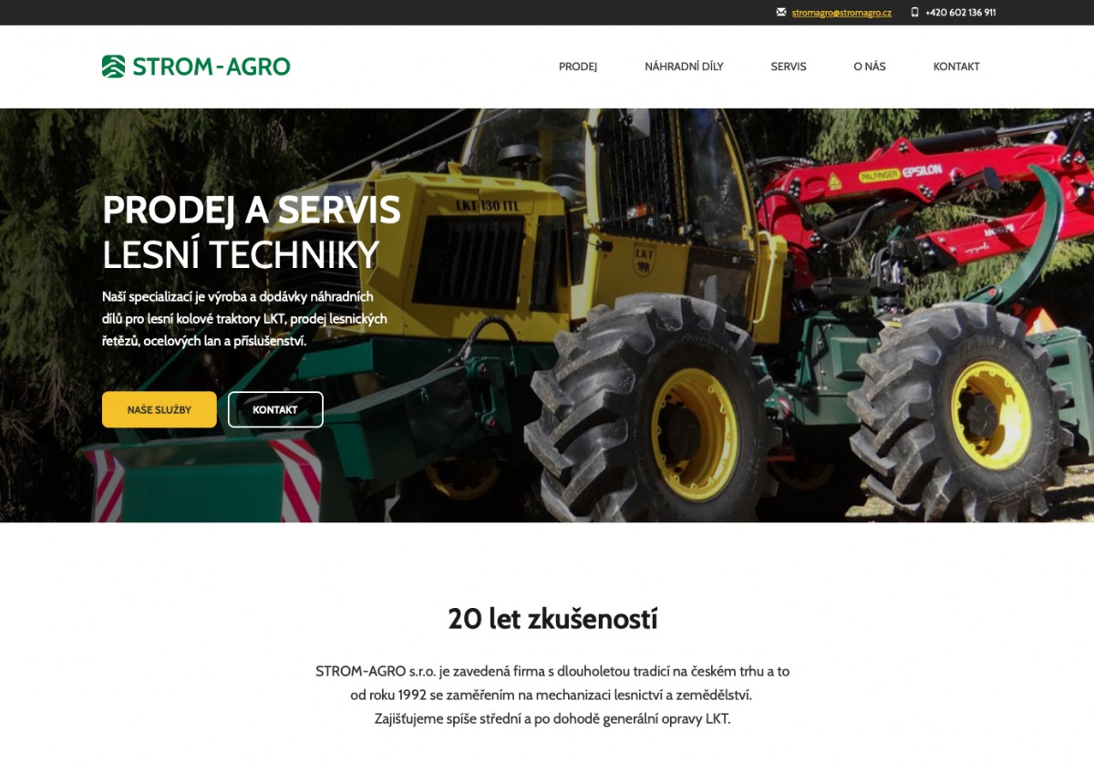 Náhled projektu STROM AGRO 